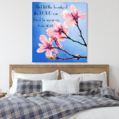 Lord our God bible verse Psalm 90:17 Leinwanddruck (Insitu (Schlafzimmer))