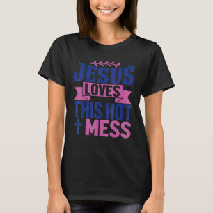 Lord Prayers Gebet Amen Christliche Frau Jesus Rel T-Shirt