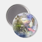 Lord Protect Our Troops Magnet (Vorderseite/Rückseite)