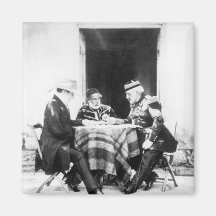 Lord Raglan, OmarPasha u. General Pelissier, Magnet