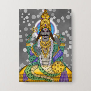 Lord Rahu Knopf Abzeichen Button