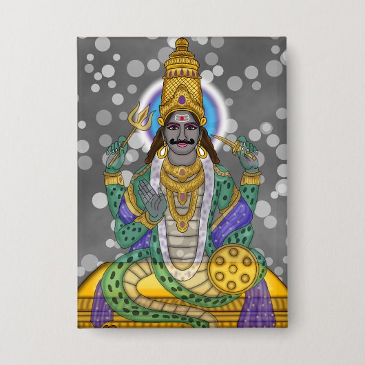 Lord Rahu Knopf Abzeichen Button (Vorderseite)