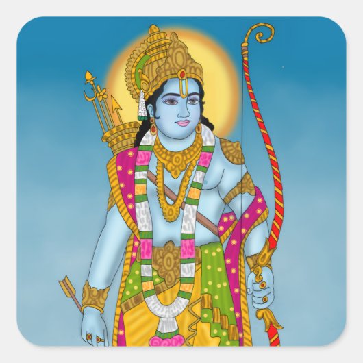 Lord Ram AufkleberLord Ram Aufkleber (Vorderseite)