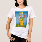 Lord Ram T-Shirt Tri-Blend Shirt (Vorderseite)