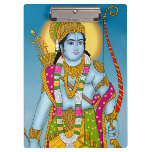 Lord Ram Zwischenablage Klemmbrett