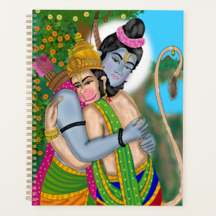Lord Rama & Hanuman Schreibwaren Planer