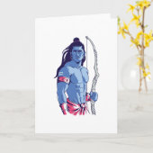 Lord Rama Karte (Gelbe Blume)