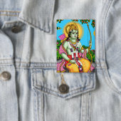 Lord Rama Knopf Button (Insitu)