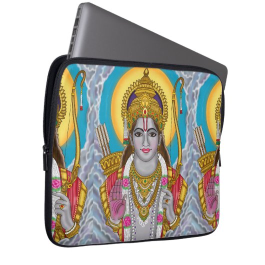 Lord Rama Laptop Cover (Vorne Rechts)