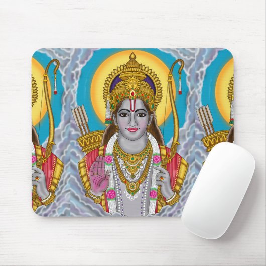Lord Rama Mouse Pad Mousepad (Mit Mouse)