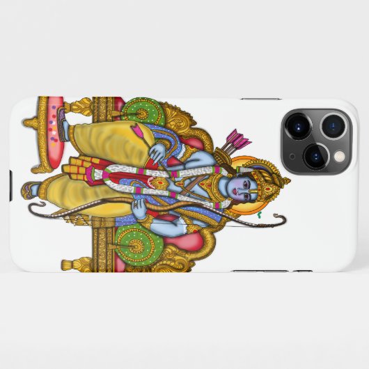 Lord Rama Phone Case iPhone Hülle (Rückseite (Horizontal))