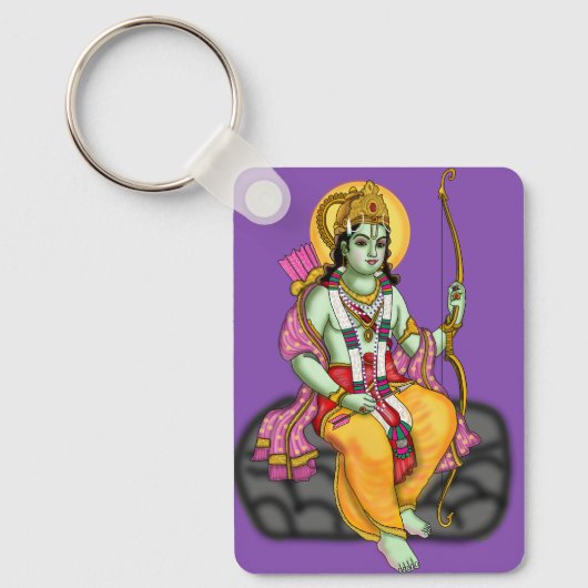 Lord Rama Schlüsselanhänger (Vorderseite)