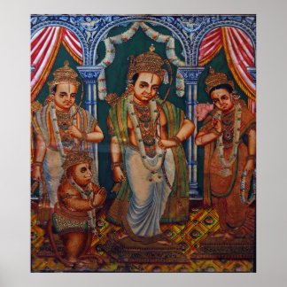Lord Rama, Sita, Seen, Hunuman.DSC_7577 Poster