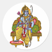 Lord Rama Stickers (Vorderseite)