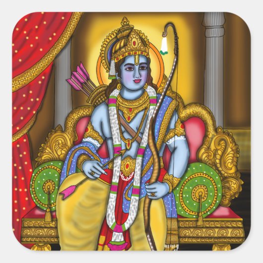 Lord Rama Stickers (Vorderseite)