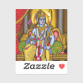 Lord Rama Stickers Aufkleber (Blatt)