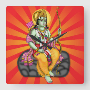 Lord Rama Wanduhr