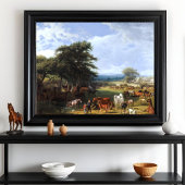 Lord Rivers's Stud Farm von Jacques-Laurent Agasse Poster