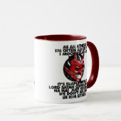 Lord Satan Commands It! Tasse (VorderseiteRechts)