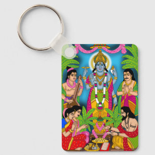 Lord Satyanarayan Schlüsselanhänger