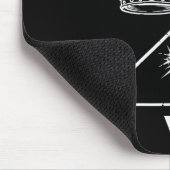 Lord Saviour Crown Christian God Jesus Bible Men W Mousepad (Ecke)