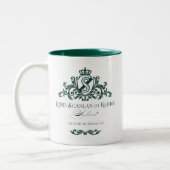 Lord Scanlan Zwei-Tone-Kaffee-Tasse Zweifarbige Tasse (Links)