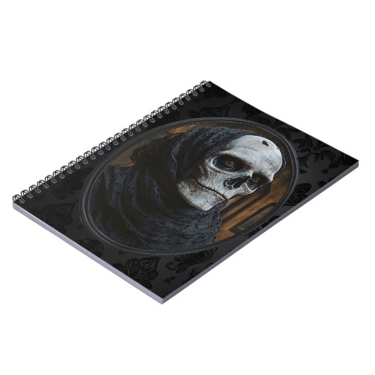 Lord Sensenmann Spiral Notebook Notizblock (Linke Seite)