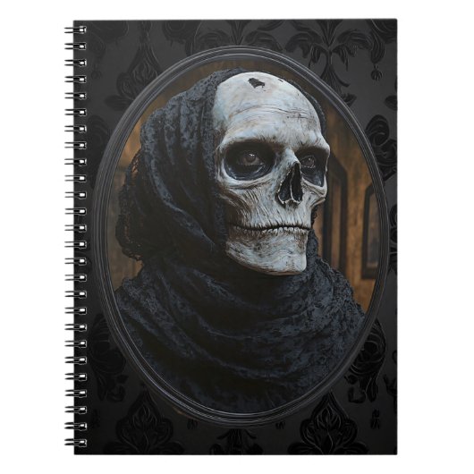 Lord Sensenmann Spiral Notebook Notizblock (Vorderseite)
