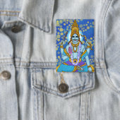Lord Shani Dev Knopf Button (Insitu)