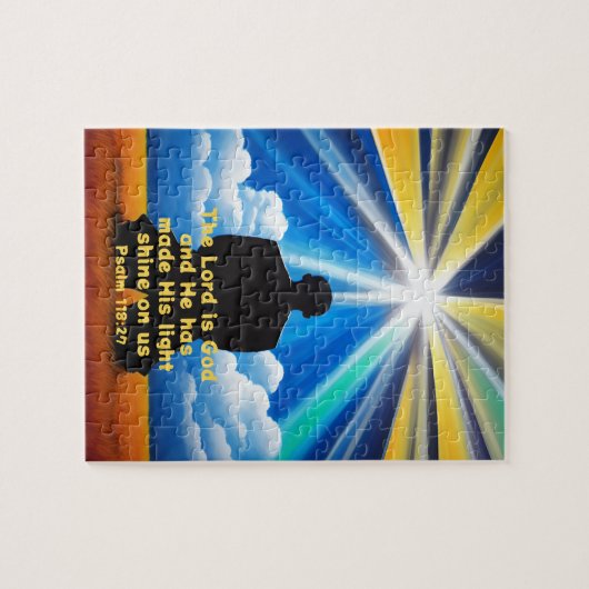 Lord Shine Your Light Jigsaw Puzzle (Horizontal)
