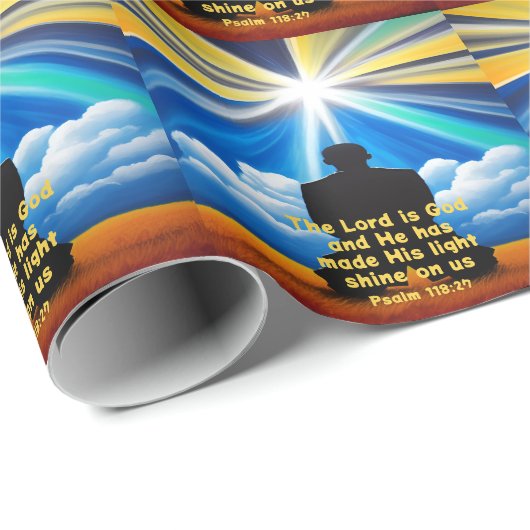 Lord Shine Your Light Wrapper Geschenkpapier (Rolleneckpunkt)