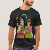 Lord Shiv Parvati T-Shirt (Vorderseite)