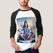 Lord Shiv T - Shirt - Spirituelles Hindu Design (Vorderseite)