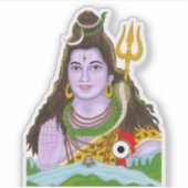 Lord Shiva Aufkleber (Vorderseite)