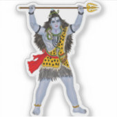 Lord Shiva Aufkleber (Vorderseite)