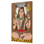 Lord Shiva Clipboard Klemmbrett (Links)