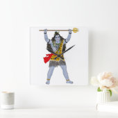 Lord Shiva Clock Quadratische Wanduhr (Zuhause)