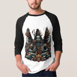Lord Shiva: Der ewige Yogi-T - Shirt