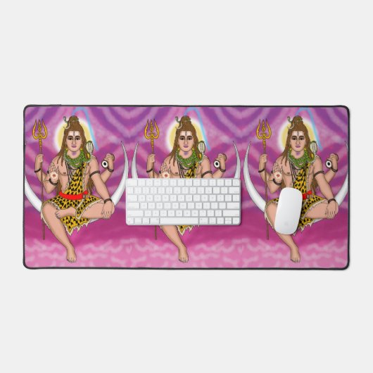 Lord Shiva Desk Mat Schreibtischunterlage (Tastatur & Maus)
