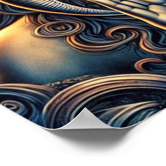 Lord Shiva - Die kosmische Entwicklung der Schöpfu Poster (Ecke)