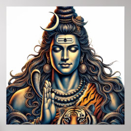 Lord Shiva - Die kosmische Entwicklung der Schöpfu Poster