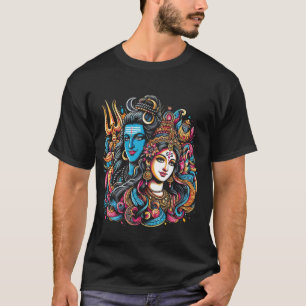 Lord Shiva Durga Hindu Gott Mahadeva Goddes T-Shirt