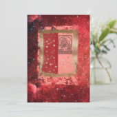 Lord Shiva - Einladungskarte Einladung (Stehend Vorderseite)