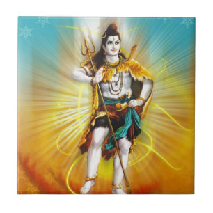 Lord Shiva Fliese