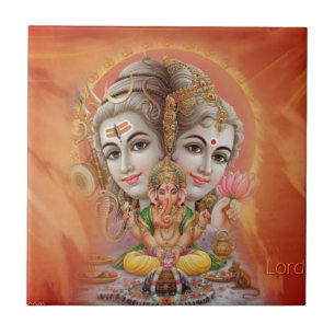 Lord Shiva Fliese