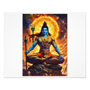 Lord Shiva Fotodruck