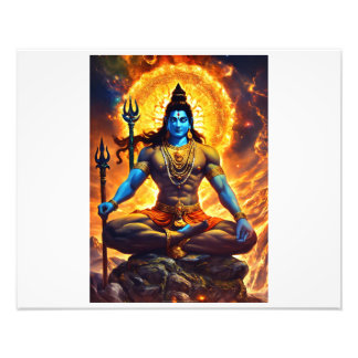 Lord Shiva Fotodruck