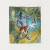 Lord Shiva Hindu God - Tapestry Wandteppich (Vorderseite)