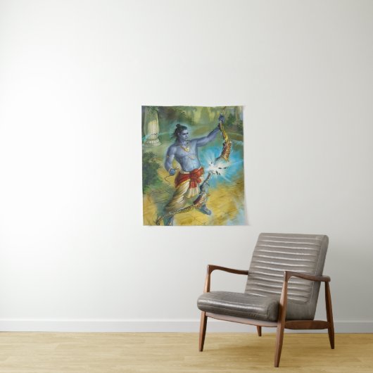 Lord Shiva Hindu God - Tapestry Wandteppich (Beispiel)