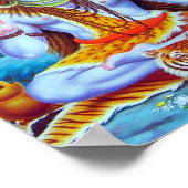 Lord Shiva Hindu Religion Poster (Ecke)